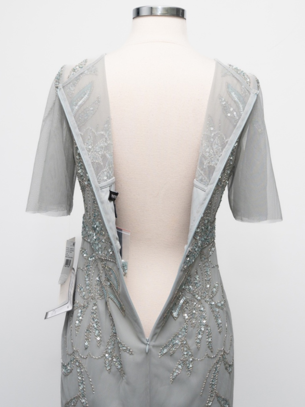 Adrianna Papell - Papell Studio Beaded Cocktail Dress - Picture 13 of 13